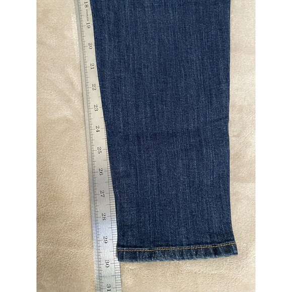GAP Jeans Womens 4 Regular 27 x 30 Blue Stretch Skinny Denim Leggings Jeggings - Picture 11 of 16